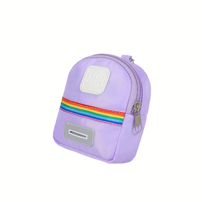 Rainbow V‑Harness with Mini Bag(Lavender Purple)