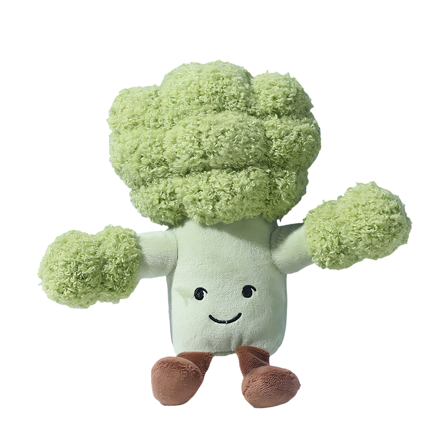 Plush Fruit Squeaky Dog Toy(Broccoli)