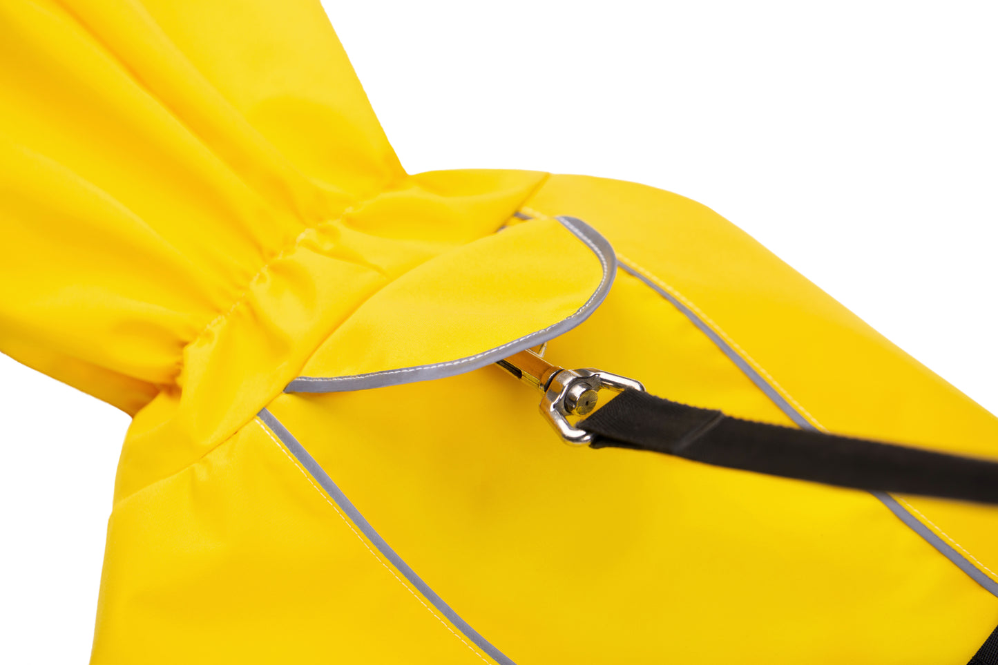 Waterproof Dog Raincoat for Large Dogs(Yellow)