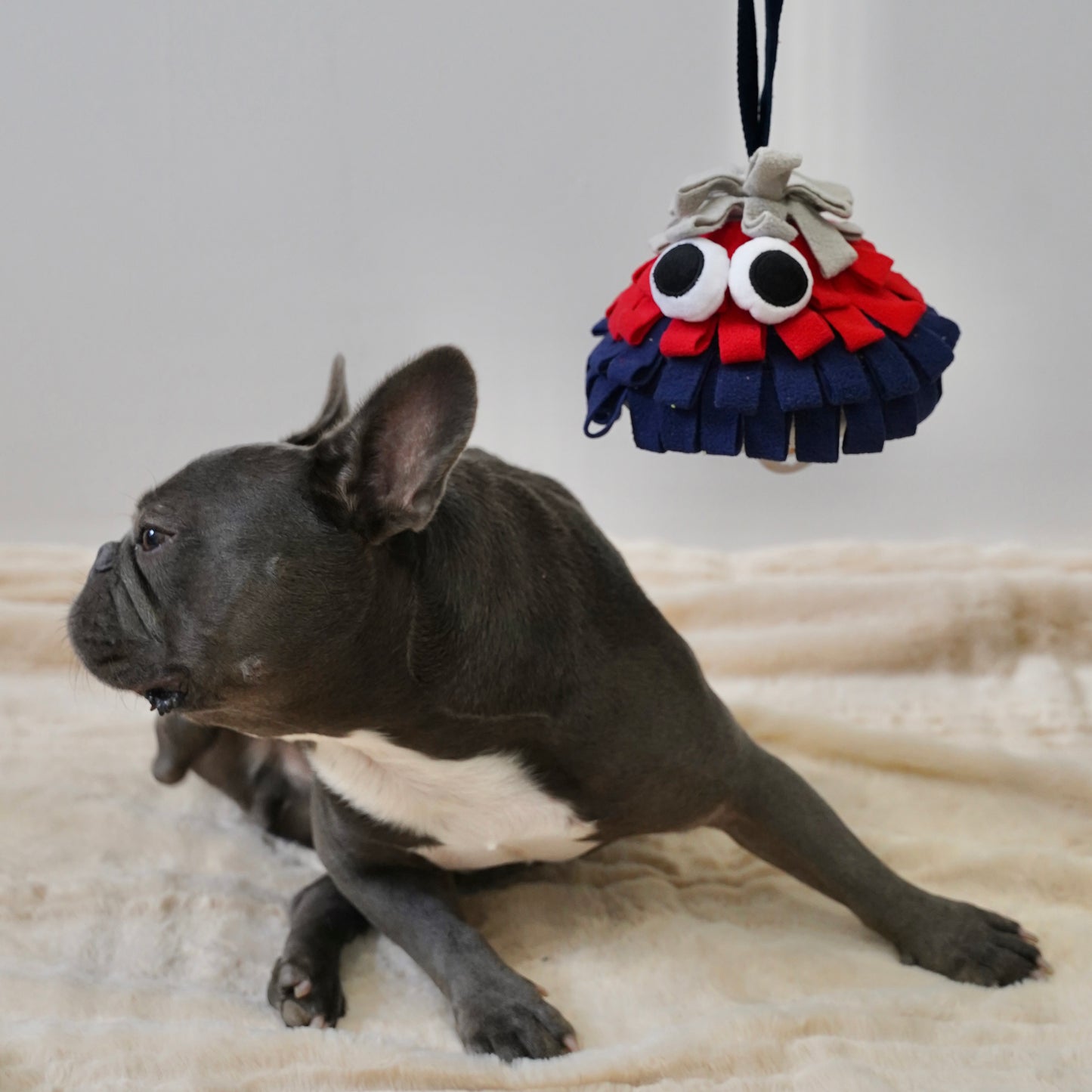 Snuffle Interactive Dog Toy, Christmas Tree Collection(Ruby Red)