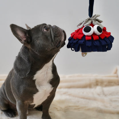 Snuffle Interactive Dog Toy, Christmas Tree Collection(Ruby Red)