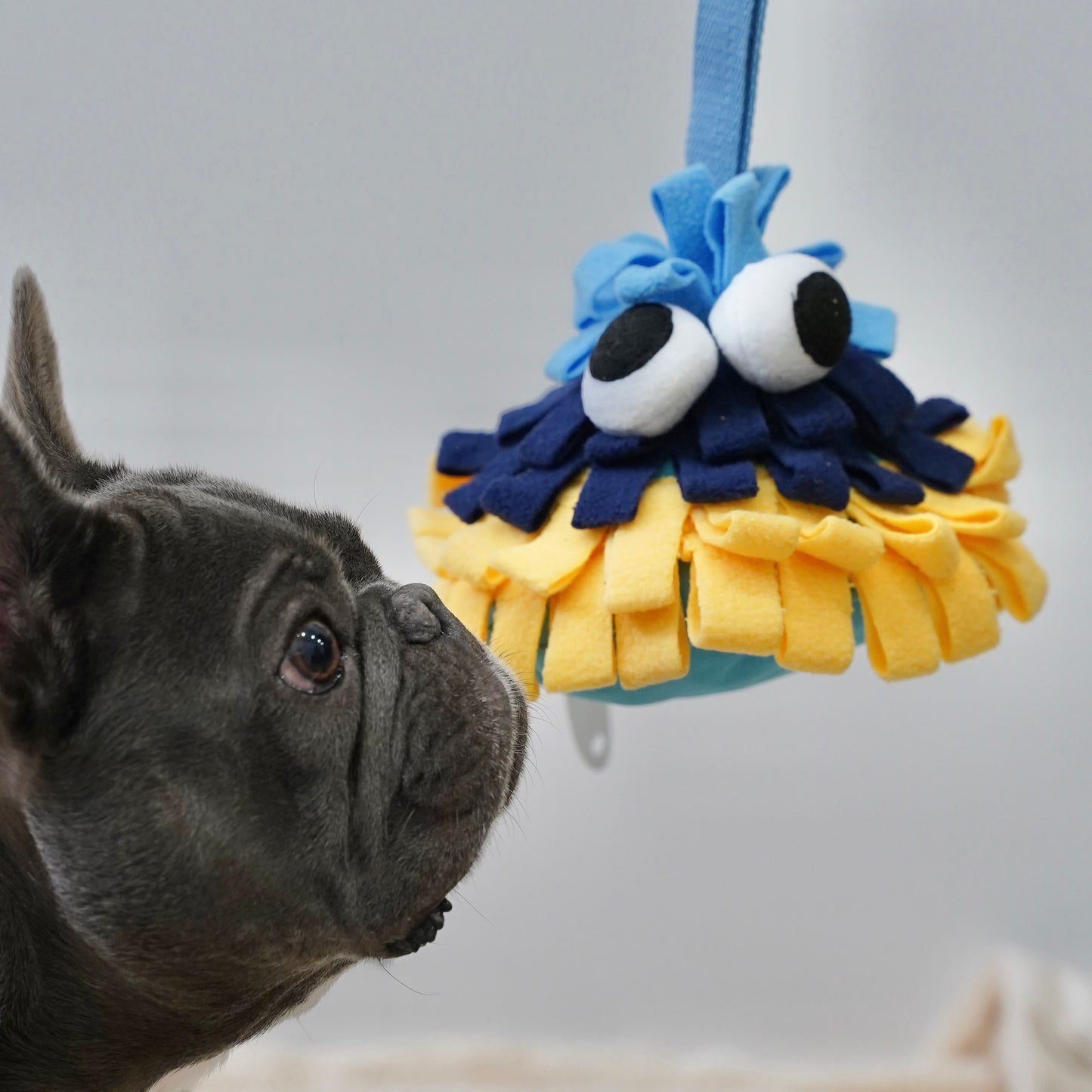 Snuffle Interactive Dog Toy, Christmas Tree Collection(Deep Blue)