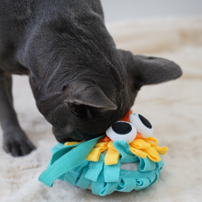 Snuffle Interactive Dog Toy, Christmas Tree Collection(Sunshine Yellow)