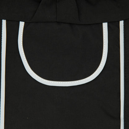 Waterproof Dog Raincoat for Large Dogs(Black)