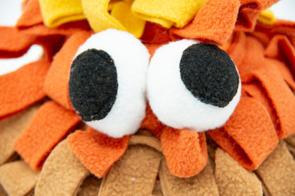 Snuffle Interactive Dog Toy, Christmas Tree Collection(Tangerine)