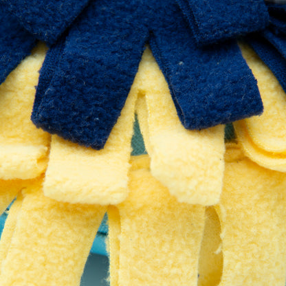 Snuffle Interactive Dog Toy, Christmas Tree Collection(Deep Blue)