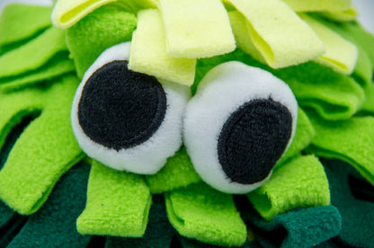 Snuffle Interactive Dog Toy, Christmas Tree Collection(Neon Green)