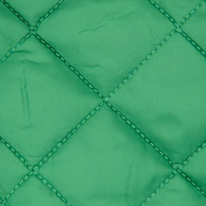 Quilted Warmth & Reflective Dog Coat — Lightweight, Secure & Adjustable (Yellow-Green)