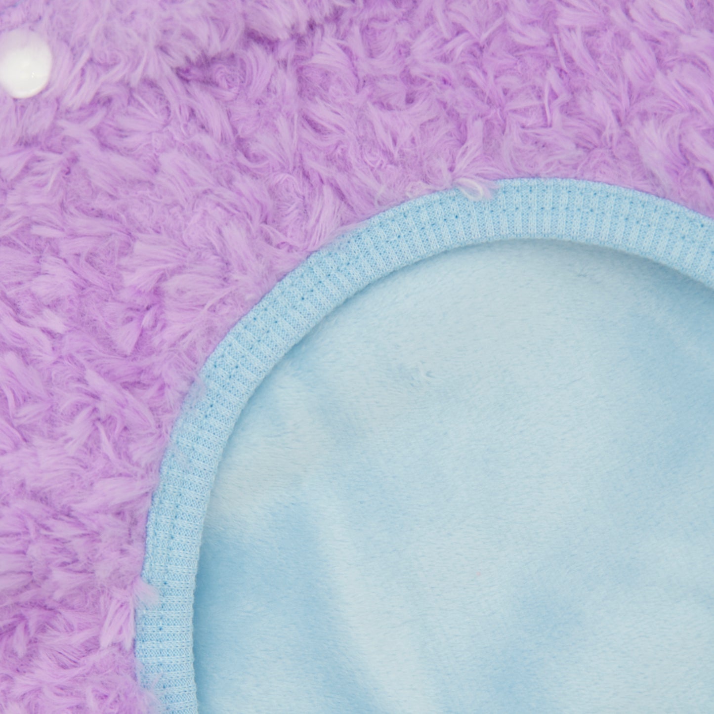 Autumn-Winter Plush Sweater for Large Dogs — Cozy, Stylish & Functional (Seren Hood Purple)