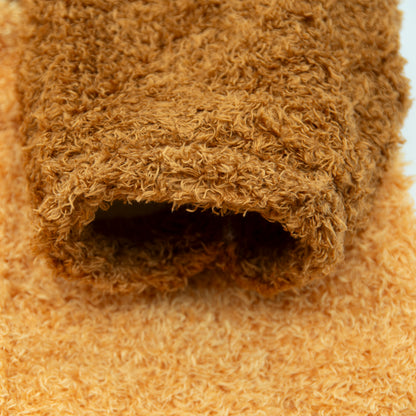 Autumn-Winter Plush Sweater for Large Dogs — Cozy, Stylish & Functional (Lomi Brown)