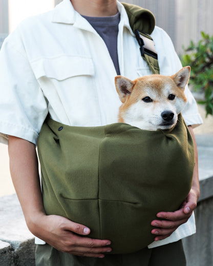 Travel Pet Sling Bag for Small Dogs (Green)