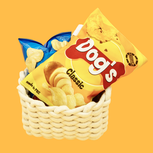 Chip Bag Snuffle Dogs Interactive Toy