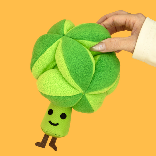 Broccoli Snuffle Ball Dog Toy