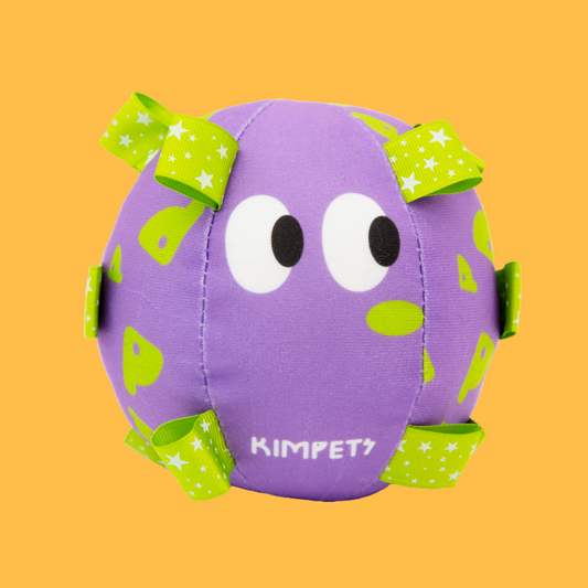 Big Eyed Grab Tabs Pup Ball Toy (Grape Pop)