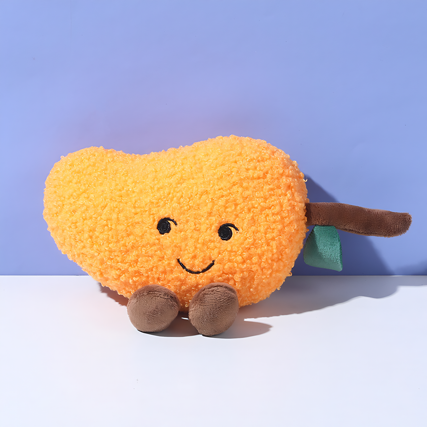 Plush Fruit Squeaky Dog Toy(Mango)