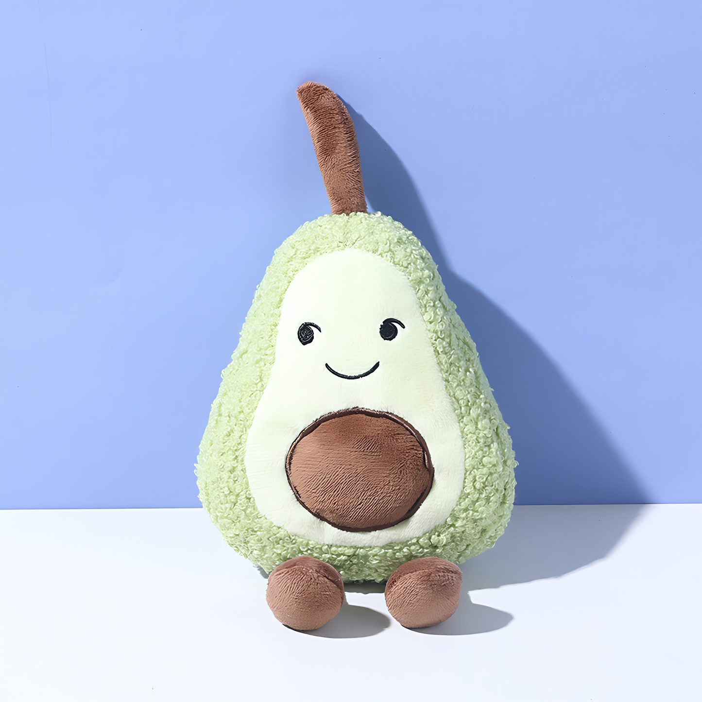 Plush Fruit Squeaky Dog Toy(Avocado)