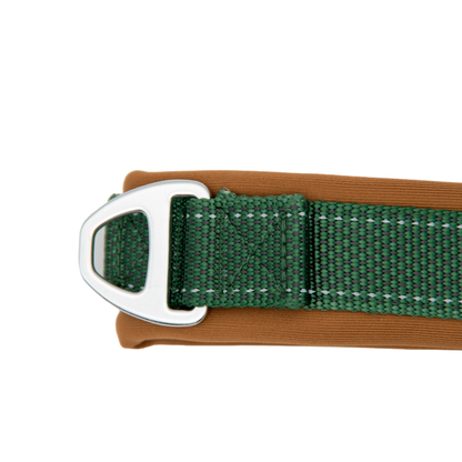 Heavy Duty Tactical Dog T-Harness for Medium & Large Dogs (Mocha Green)