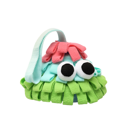 Snuffle Interactive Dog Toy, Christmas Tree Collection(Sky Blue)