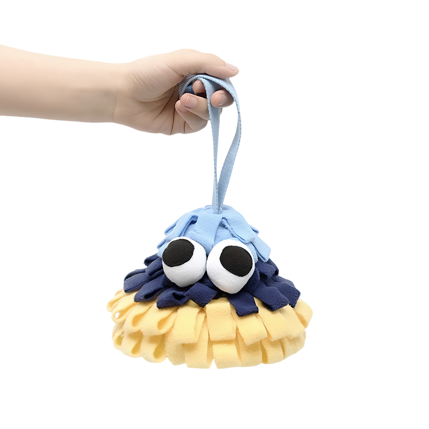 Snuffle Interactive Dog Toy, Christmas Tree Collection(Deep Blue)