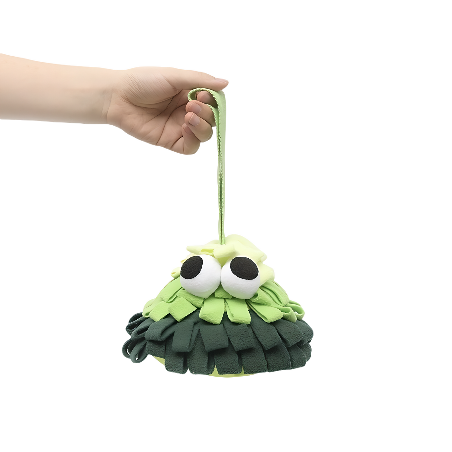 Snuffle Interactive Dog Toy, Christmas Tree Collection(Neon Green)