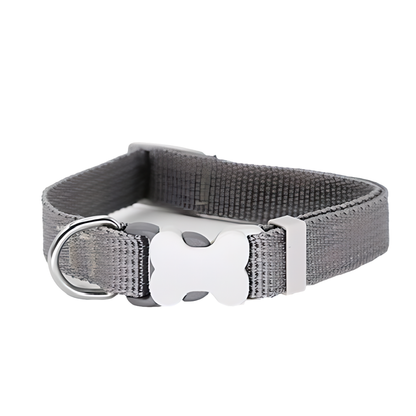 Dog bandana and collar set(Purple Heart)