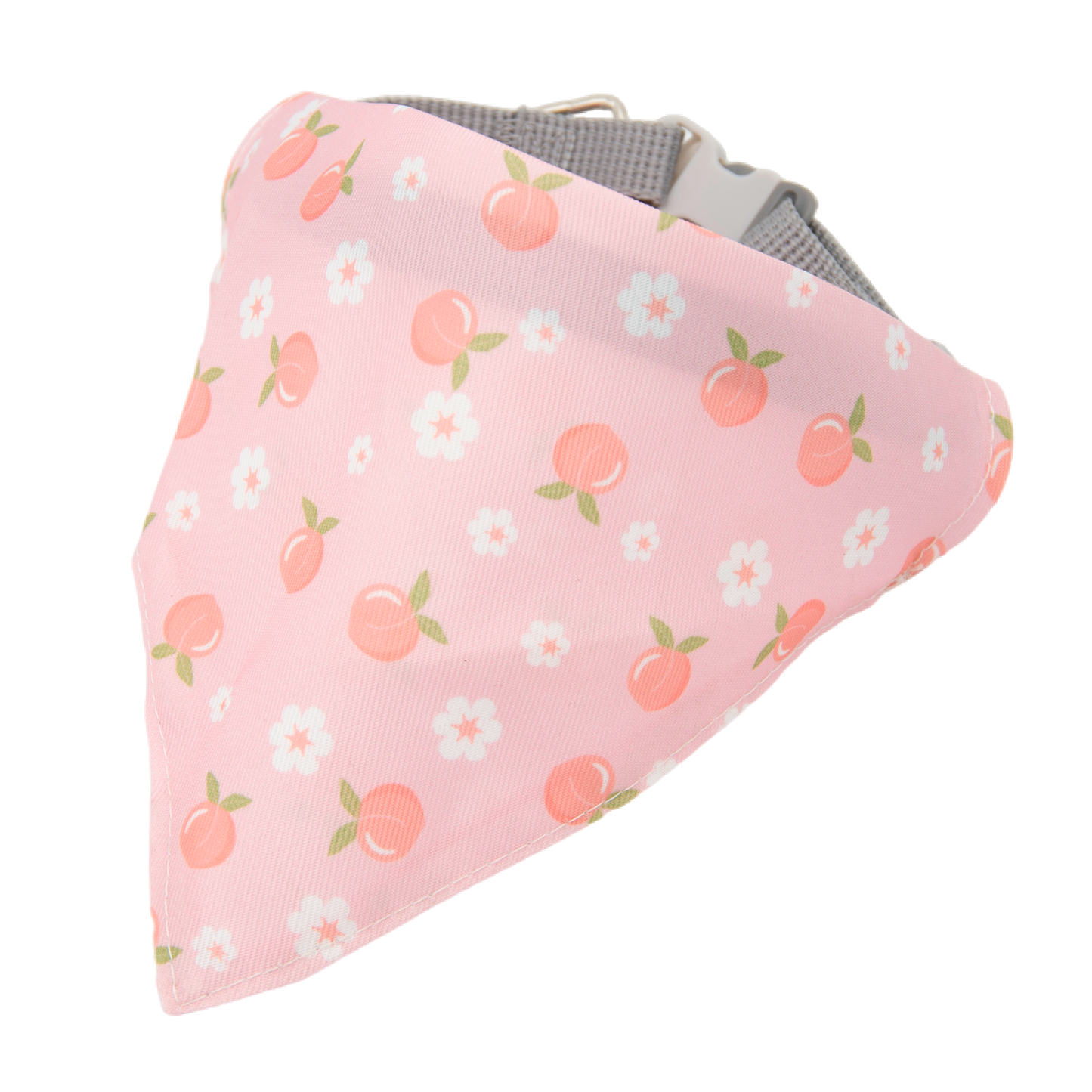 Dog bandana and collar set(Pink Peach)