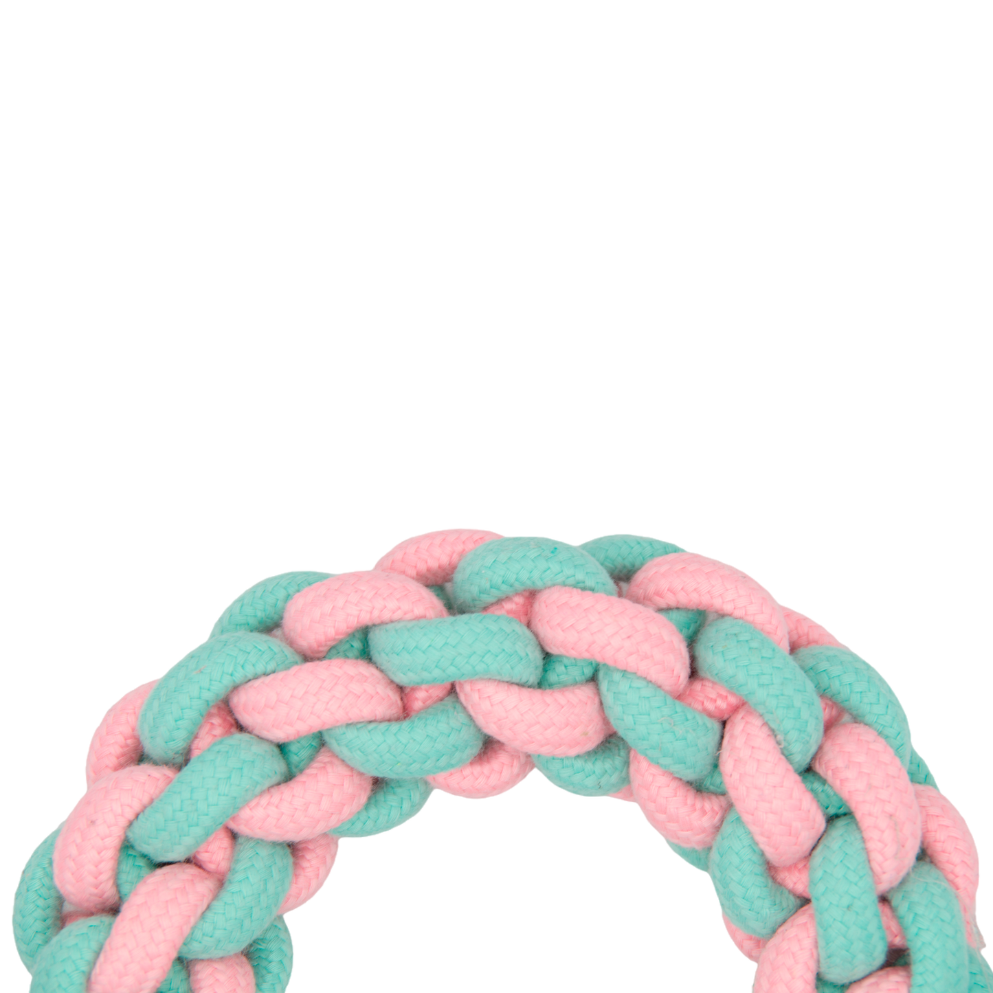 Knot Rope Dog Toy, Baby Pink and Blue Collection(Ring)