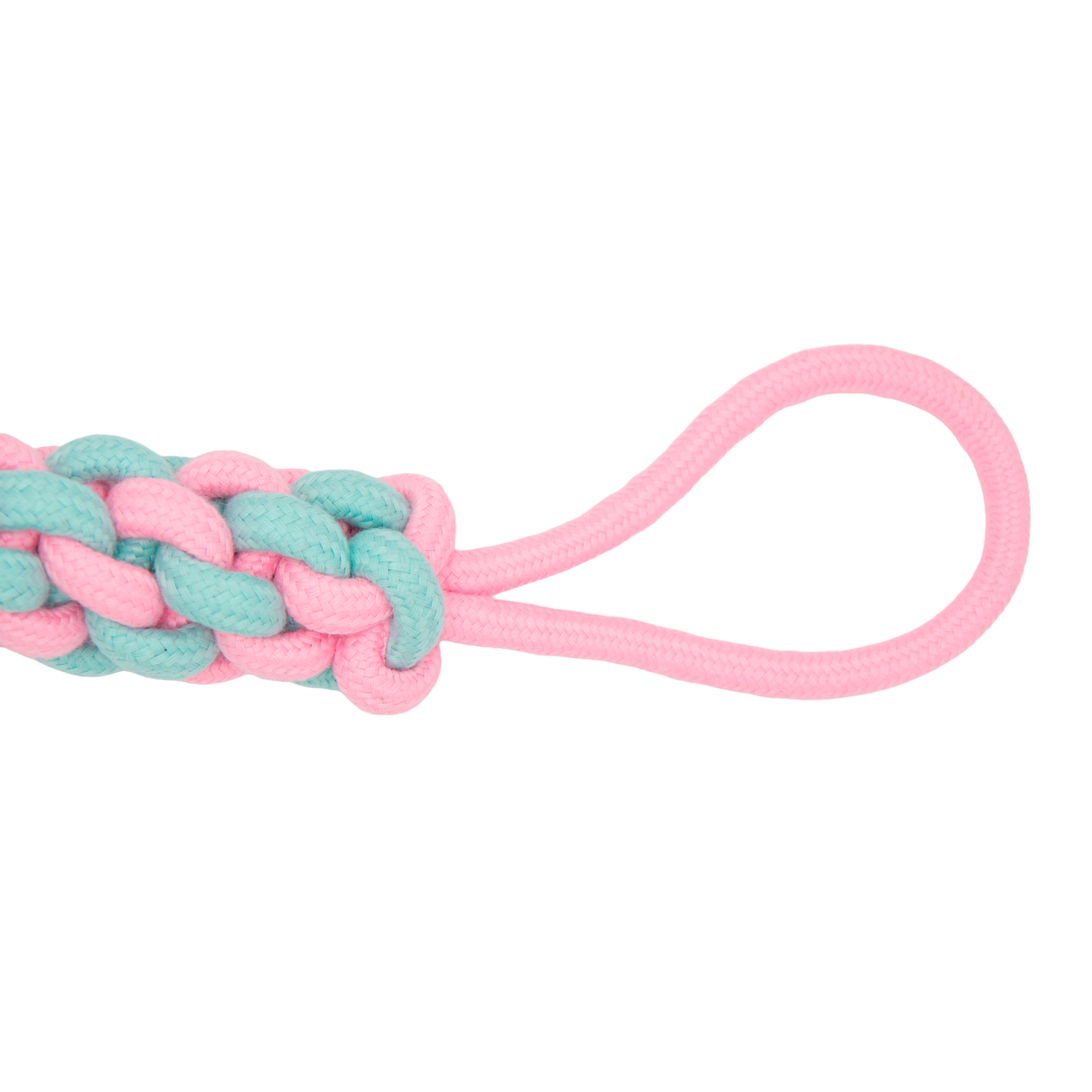 Knot Rope Dog Toy, Baby Pink and Blue Collection(Twist rope)