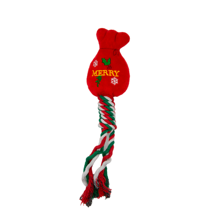 Knot Rope Tug Dog Toy, Christmas Collection(Lucky Bag)