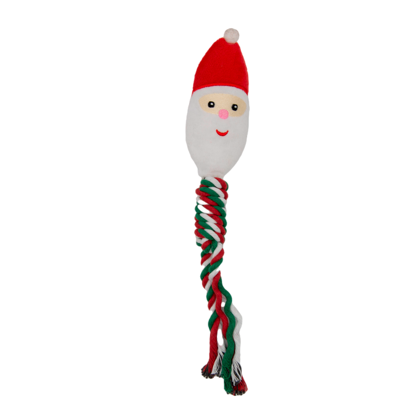 Knot Rope Tug Dog Toy, Christmas Collection(Santa)
