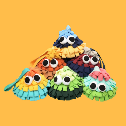 Snuffle Interactive Dog Toy, Christmas Tree Collection(Ruby Red)