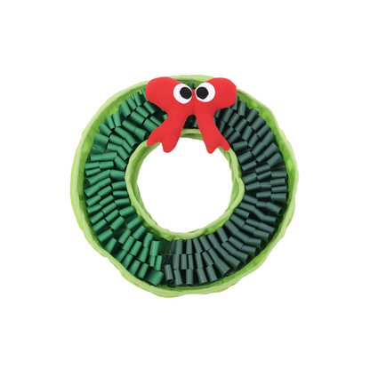 Christmas Snuffle Mat Collection for Dogs (Christmas Wreath)