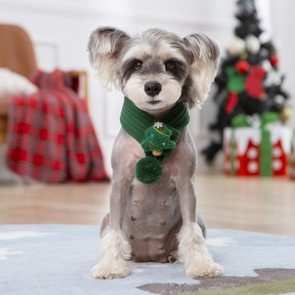Cozy Christmas Scarf for Pets (Christmas Tree)