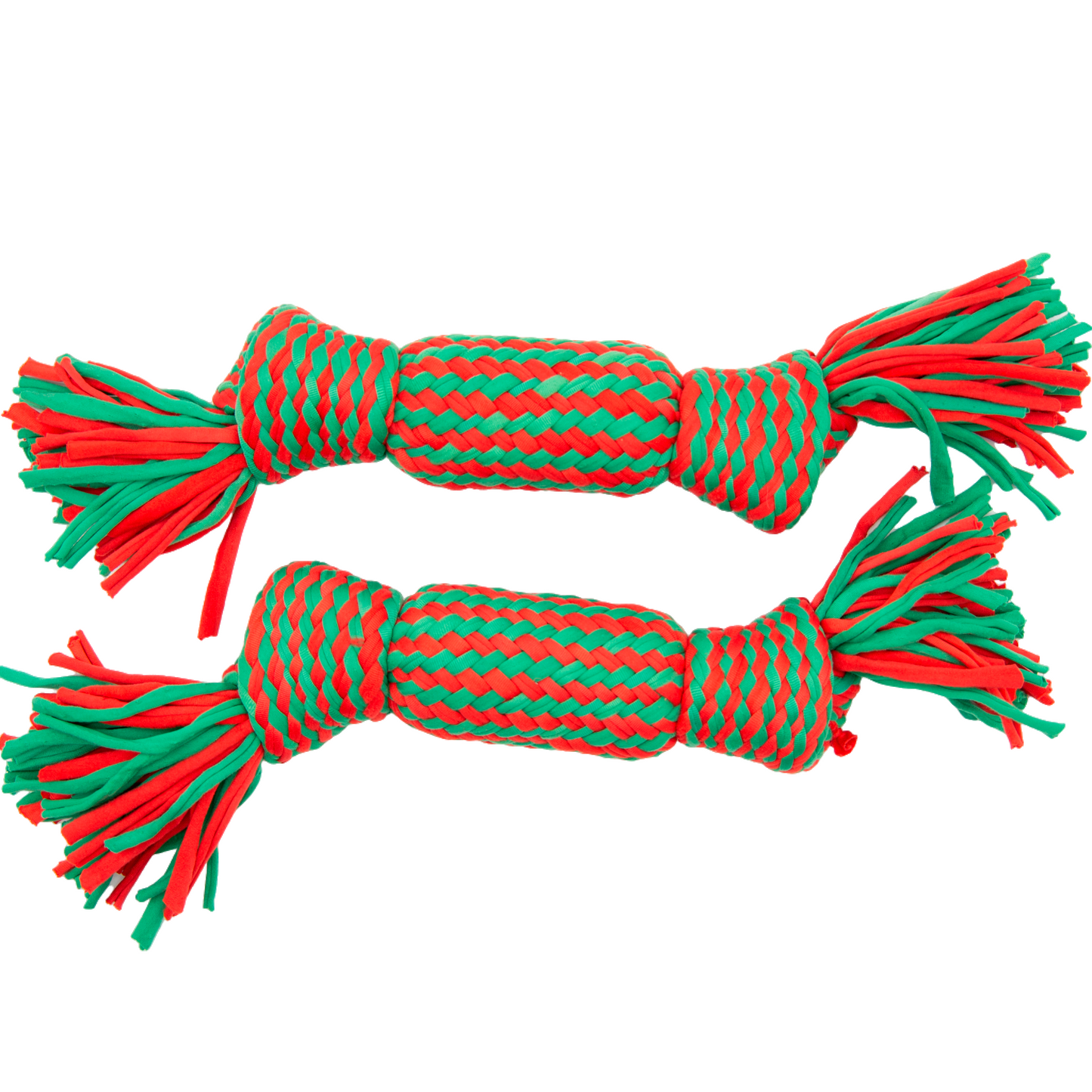 Christmas Sweet Candy Knot Toy for Dogs