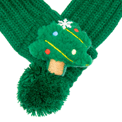 Cozy Christmas Scarf for Pets (Christmas Tree)