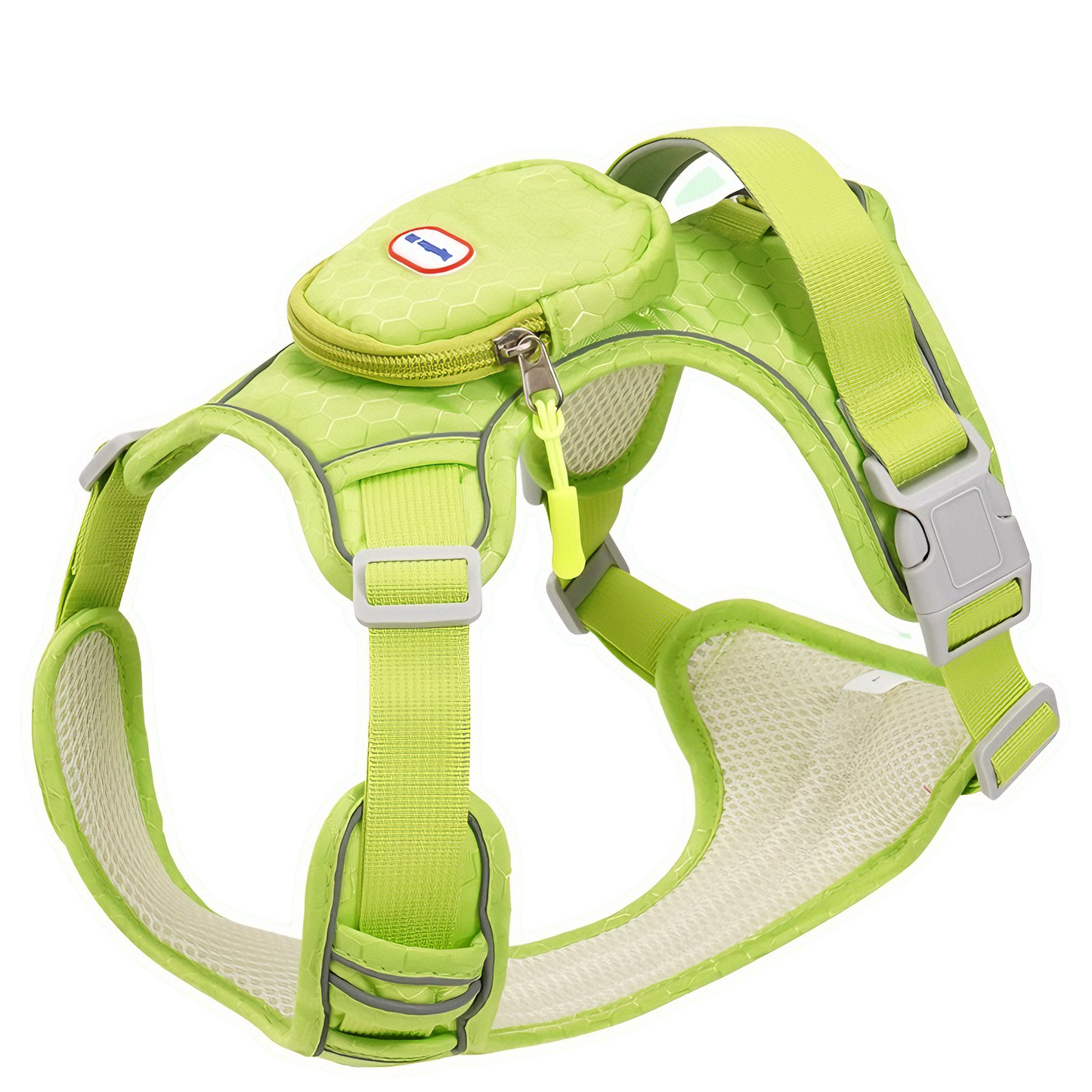 Waterproof & Anti-Pull Adventure Harness with Mini Backpack(Mint Green)