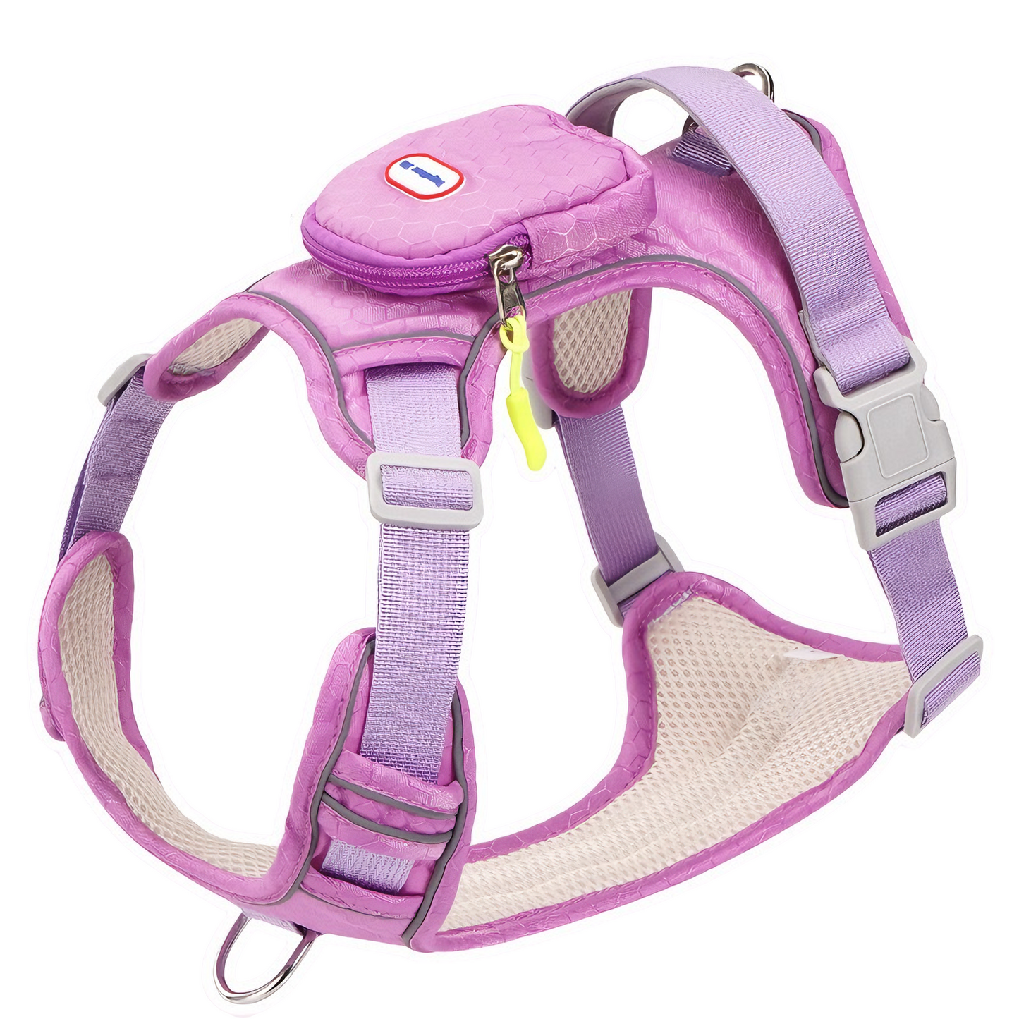 Waterproof & Anti-Pull Adventure Harness with Mini Backpack(Berry Purple)