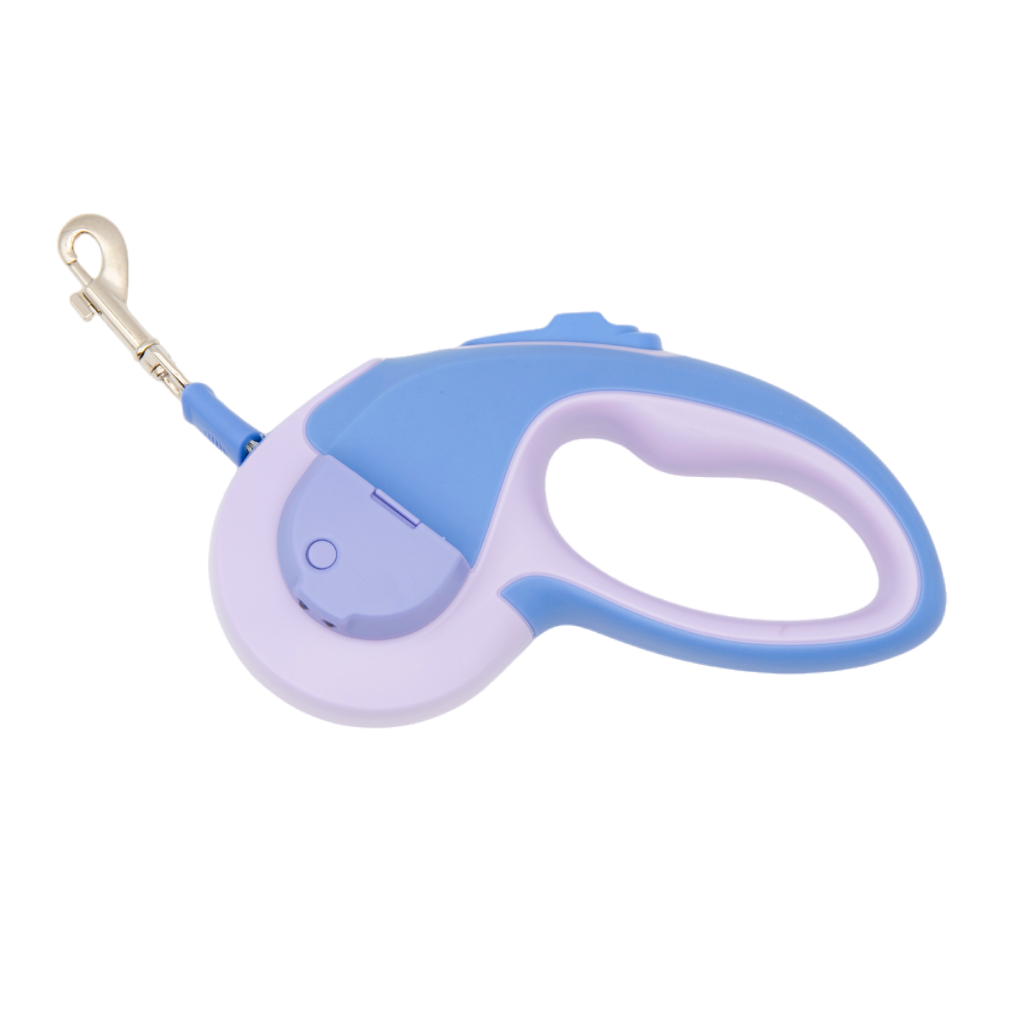 Retractable Dog Leash with LED Light For Small & Medium dogs(Charming Purple)