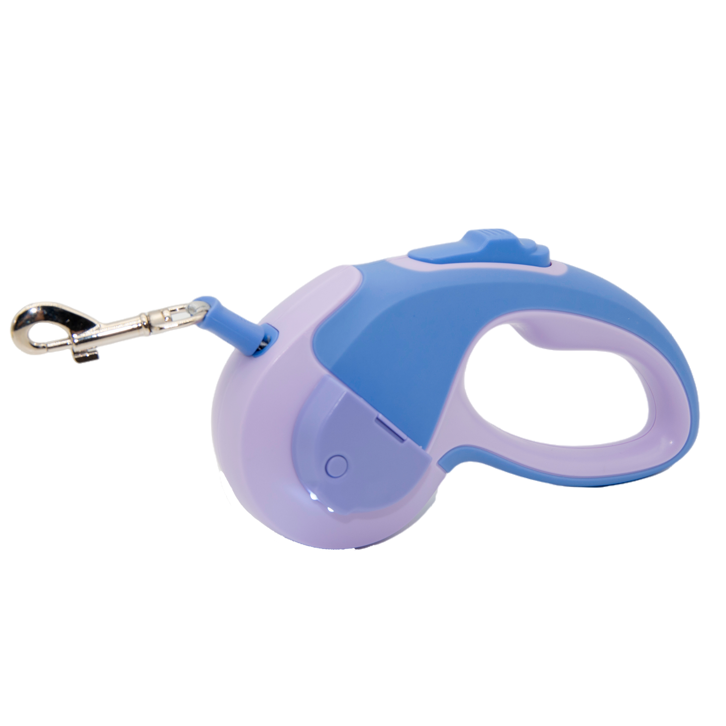 Retractable Dog Leash with LED Light For Small & Medium dogs(Charming Purple)