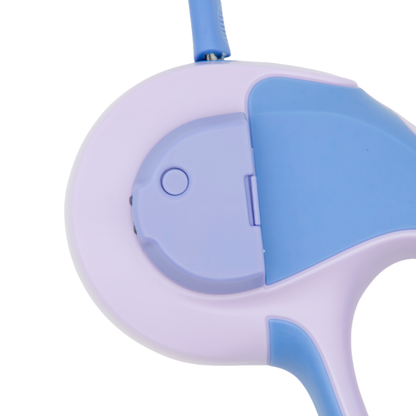 Retractable Dog Leash with LED Light For Small & Medium dogs(Charming Purple)