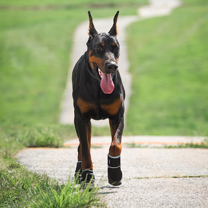 All-Weather Protective Dog Shoes — Waterproof, Slip-Resistant & Reflective(Military Green、Ash Grey)
