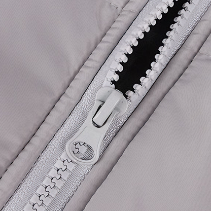 All-Weather Protective Dog Coat — Waterproof, Windproof & Reflective (Navy Blue)