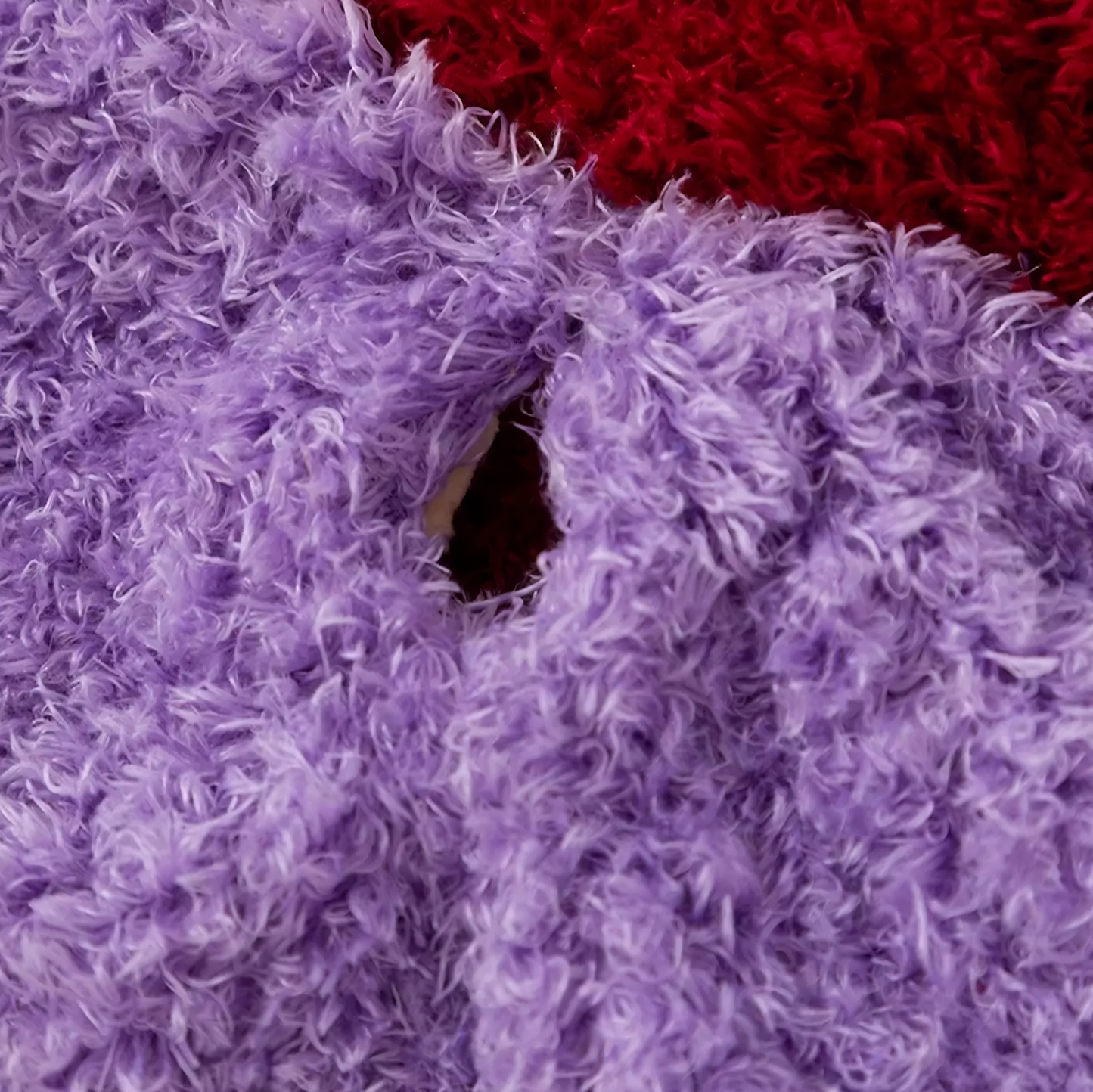 Autumn-Winter Plush Sweater for Large Dogs — Cozy, Stylish & Functional (Bondi Purple)