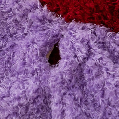 Autumn-Winter Plush Sweater for Large Dogs — Cozy, Stylish & Functional (Bondi Purple)