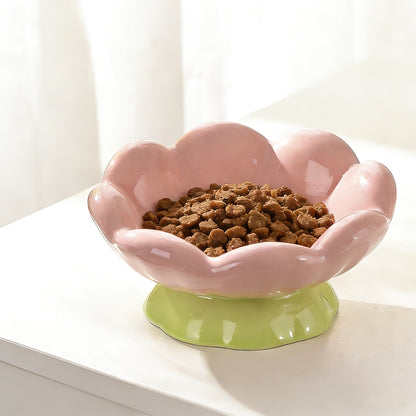 Tulip Ceramic Pet Bowl
