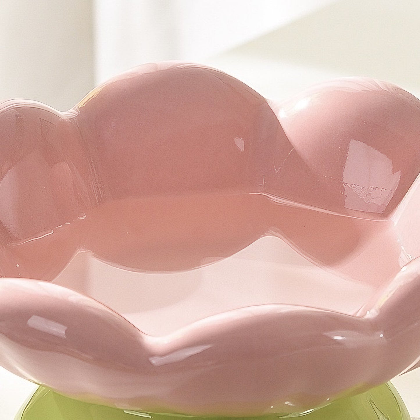 Tulip Ceramic Pet Bowl