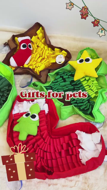 Christmas Snuffle Mat Collection for Dogs (Christmas Stocking)